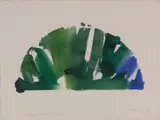 Gretchen Albrecht, Study for Painting (Pastoral)