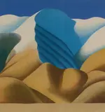 Michael Smither, Untitled - View of the Southern Alps
