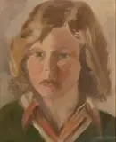 John Weeks, Window, oil on board