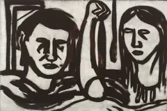 Jeffrey Harris, By Definition, sugar lift aquatint, 13/18