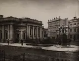 James Bragge, John Martin's Fountain, Corner Featherston Street and Lambton Quay, gelatin silver print (posthumous)