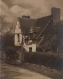 George Chance, A College in Essex, gelatin silver print exposed through a textured screen