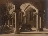 George Chance, Canterbury College - Cloisters, gelatin silver print