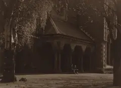 R. J Searle, The Sketchers, Canterbury Museum, gelatin silver print
