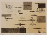 Shane Cotton, Fiat Lux, screenprint, 21/25