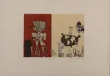 Shane Cotton, Prayer Tiki, screenprint, 22/25