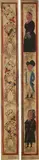 Chris Bryant, A Chieftain, A Navigator, A Priest, acrylic on wood, diptych