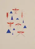 Richard Killeen, Untitled - Insects and Triangles