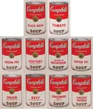 Andy Warhol, Campell's Soup, a complete set of 10 Sunday B. Morning screenprints