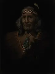 Charles McPhee, Nani, oil on velvet