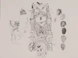 Shane Cotton, Veil, lithograph, 28/40