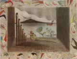 Graham Cornwell, Still Life with Rangitoto, lithograph, 7/11