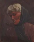 Vera Cummings, Guide Sophia, oil on canvas