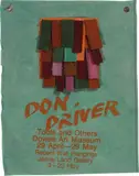 Donald Sinclair Driver, Poster for Tools and Others, Dowse Art Gallery Exhibition, mixed media