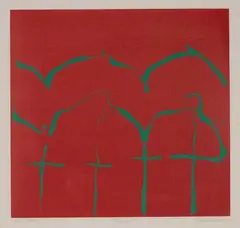 Phillipa Blair, Calligraph, screenprint, 4/20