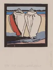 Two Shells Called Nouo by Robin White, lithograph, 10/30, offered Apr 2009
