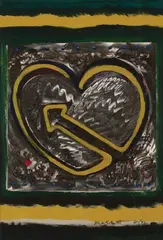Cleave by Lorraine Rastorfer, oil on board, offered Apr 2009