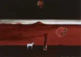 Journey in Four Parts: One Horsepower by Shane Cotton, acrylic on canvas, sold Apr 2009