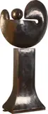 Paul Dibble, Soft Geometric Medium Series 2, No. 1, cast bronze, edition of 2