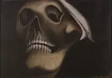 Tony Fomison, Detail for a Dancing Skeleton