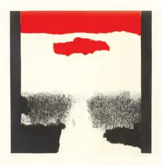 Red Cloud by John Drawbridge, mezzotint and etching 2/25, sold Dec 2008