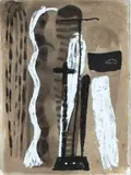 Peter Robinson, Untitled, mixed media on paper