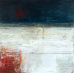 Untitled by Richard Adams, acrylic and oil on canvas, sold Dec 2008