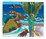 Tom Burnett, Goat Island, screenprint, 66/80