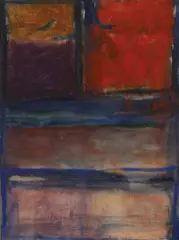 J. S. Parker, Conditions of Evening, watercolour and acrylic on paper