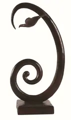 Koru with Bird by Paul Dibble, cast bronze, 4/5 (2002), sold Nov 2008