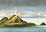 Stanley Palmer, Memories of Whangarei Heads, oil on linen on board