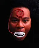 Sofia Tekela-Smith, Savage Island Man with Pure (red), type C print, 1/8