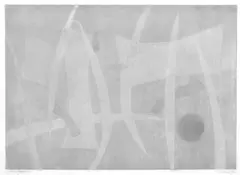 Composition No. 1 by Louise Henderson, screenprint, 1/20, sold Aug 2008