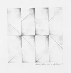 Ray Thorburn, Air New Zealand - Series 4, graphite and pastel on paper