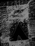 Philipa Blair, Indian Mat: Black Tipi, screenprint, 8/23