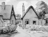 Ivy Copleland, Rest A While, watercolour