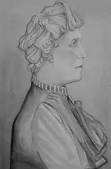 T. A. McCormack, Portrait of the Artist's Wife, watercolour