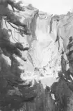 Cora Wilding, Untitled - Pink Cliff, watercolour