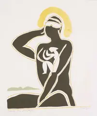 Pat Hanly, Seeing the beautiful, Screenprint 8/10