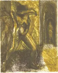 Séraphine Pick, The Past Transformed, etching, a/p imp1/1
