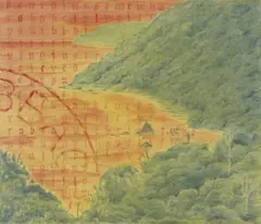 Untitled by Roger Mortimer, acrylic on canvas, offered Jun 2008
