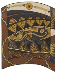 Michel Tuffery, Pili Sapio, lithograph, 12/15