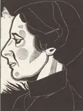 Leo Vernon Bensemann, Portrait of Mary Bensemann, etching, 18/30