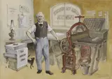 Dennis Knight Turner, The Auckland Times', 1841 - 1842, printed by Henry Falwasser on a Home Made Press Improvised from a Mangle