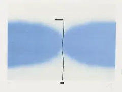 Victor Passmore, Untitled, screenprint, 32/70