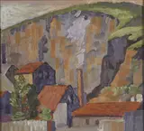 H. V Millar, The Old Quarry, oil on board