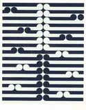 Gordon Walters, Arahura, screenprint, 33/125