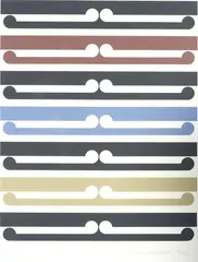 Gordon Walters, Kura, screenprint, 125/150