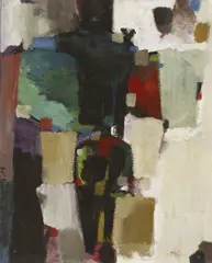 Hamish Keith, Painting 1958, oil on board