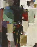 Hamish Keith, Painting 1958, oil on board